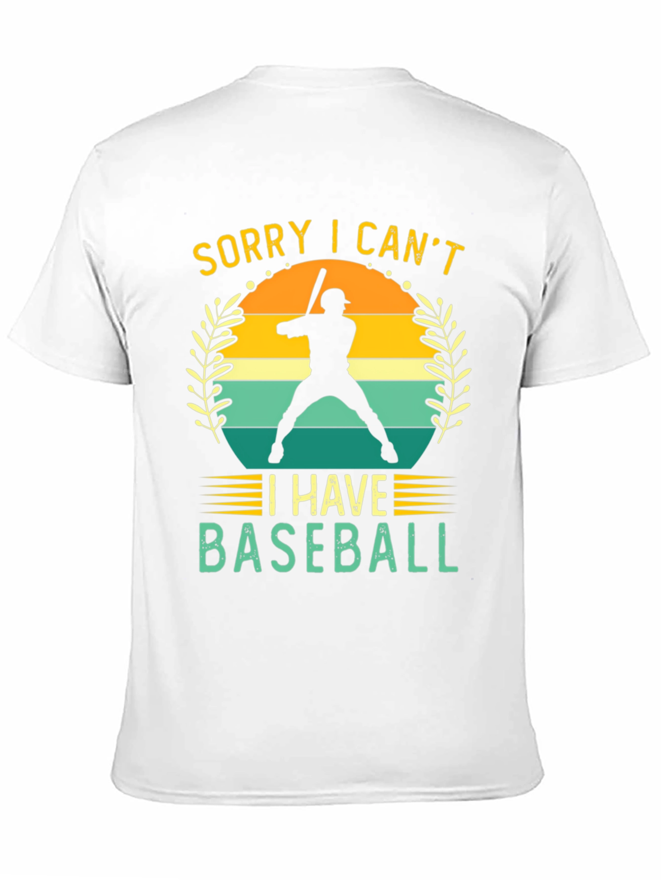 Sorry I Cant Baseball Graphic Tee