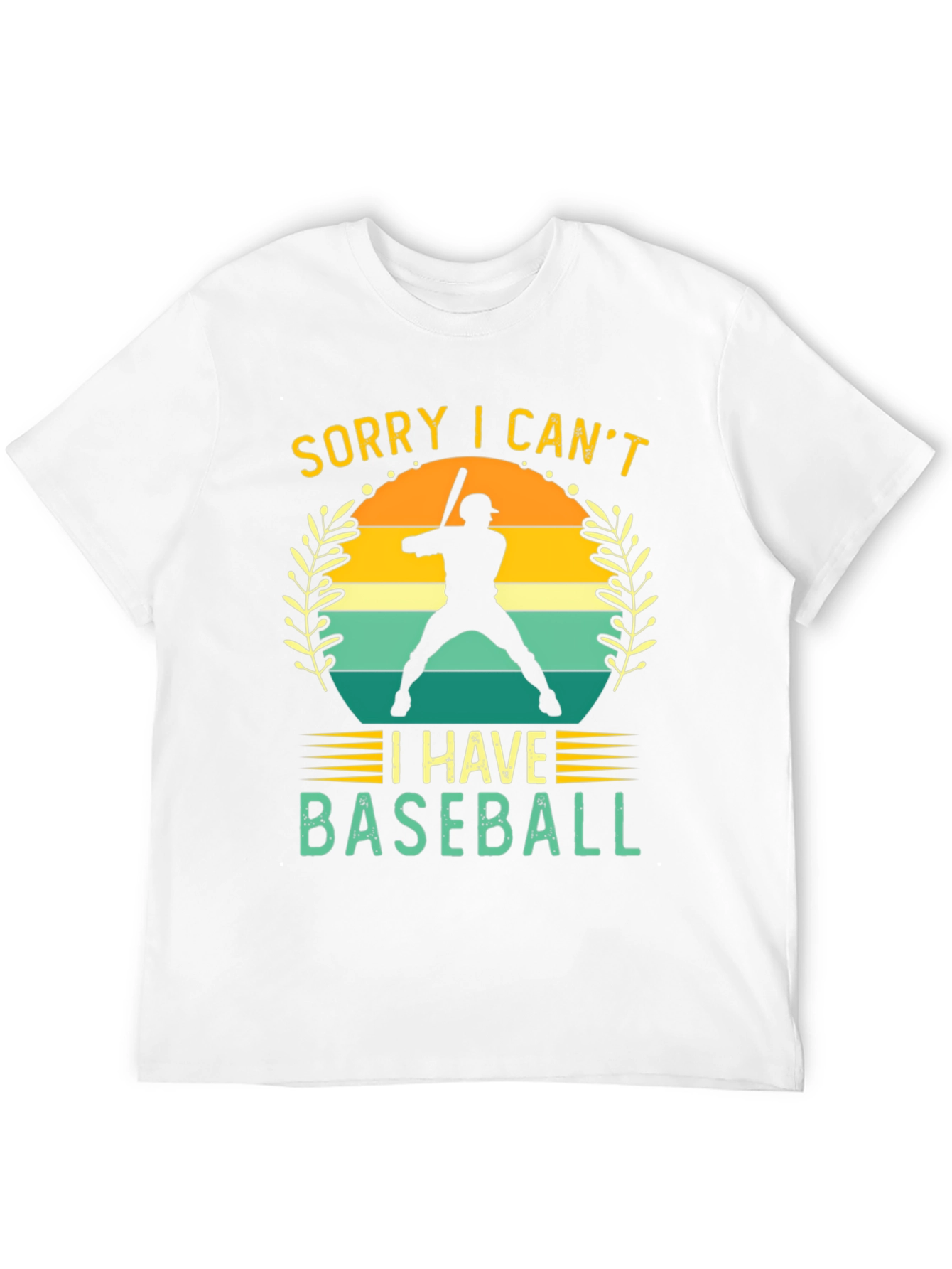 Sorry I Cant Baseball Graphic Tee