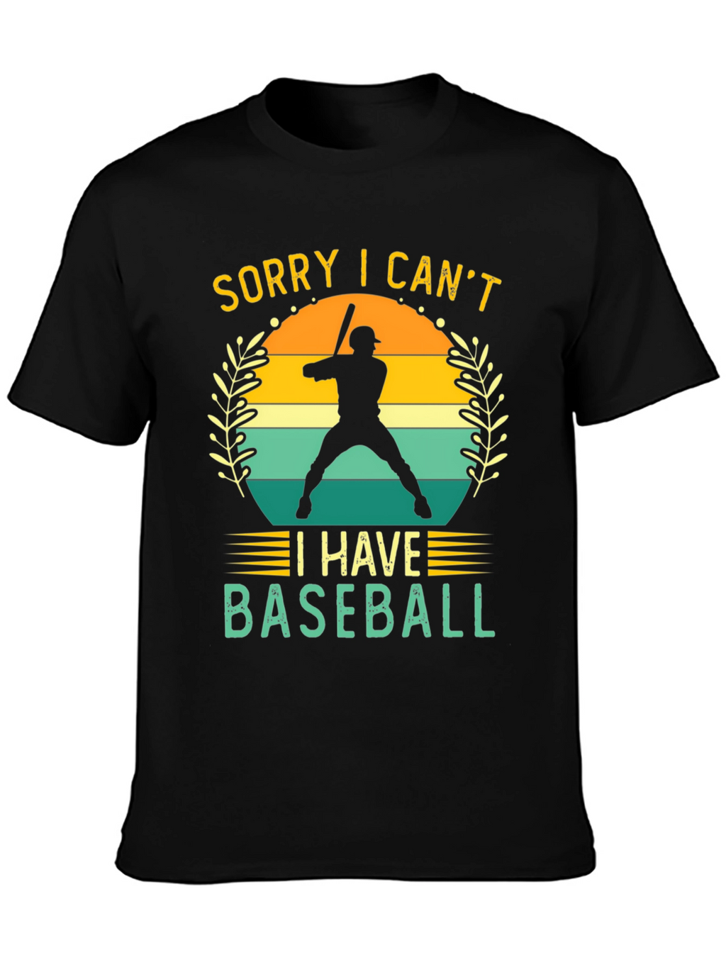 Sorry I Cant Baseball Graphic Tee