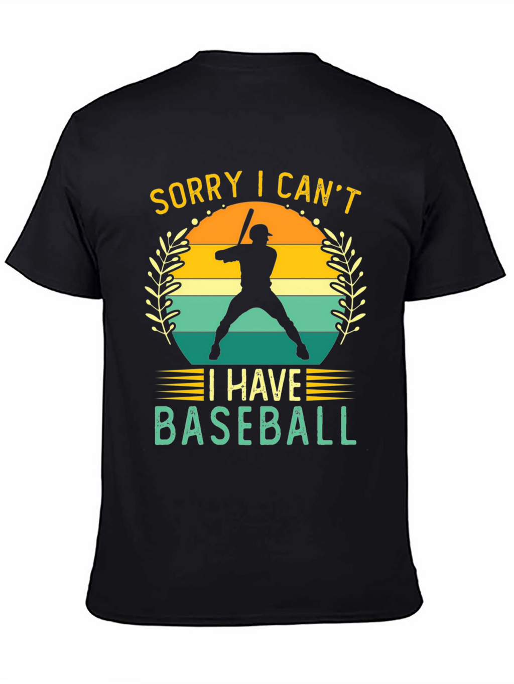 Sorry I Cant Baseball Graphic Tee