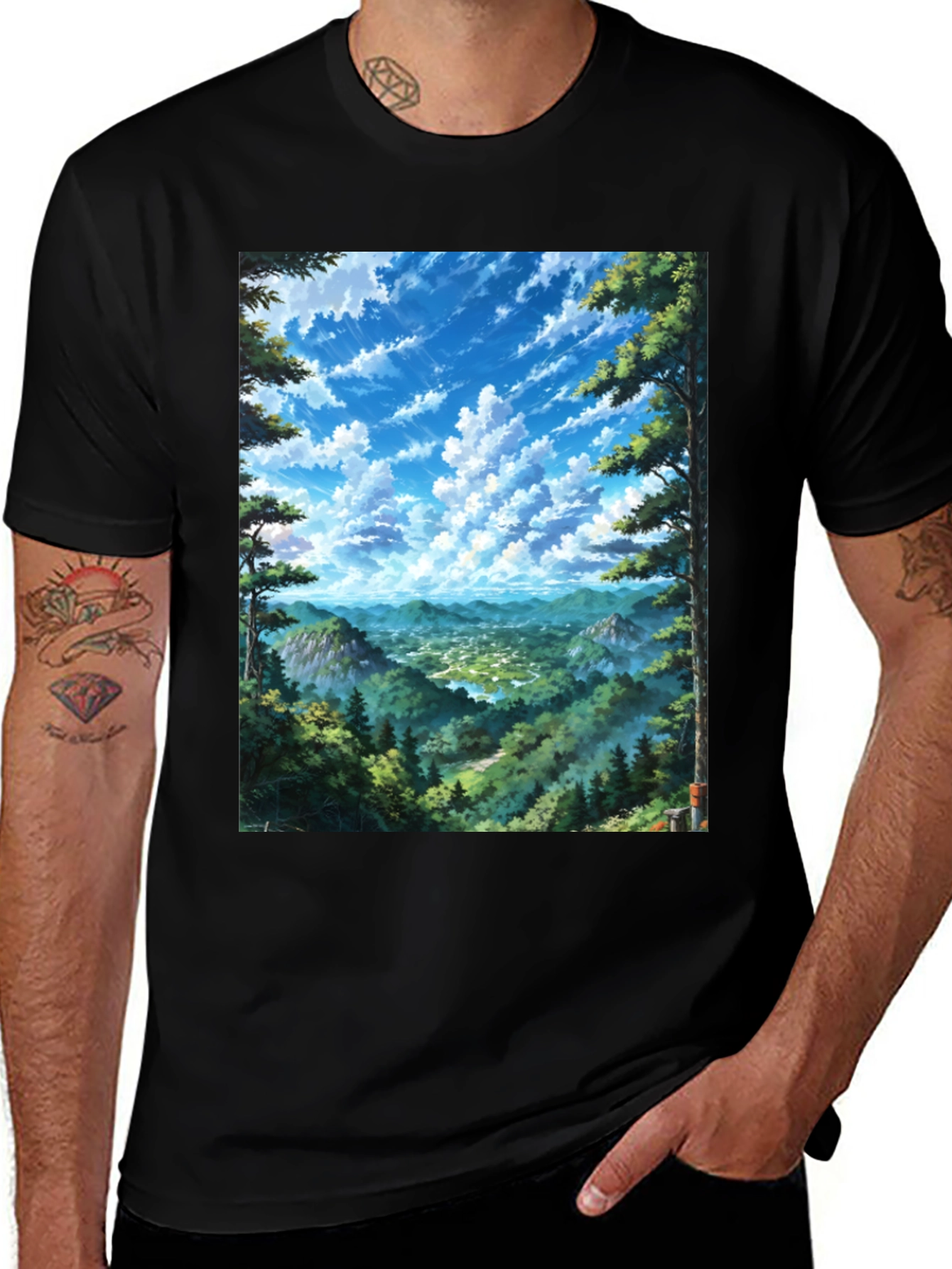 Scenic Vista Graphic Tee