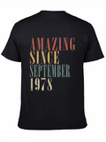 Amazing Since September 1978 Graphic T-Shirt