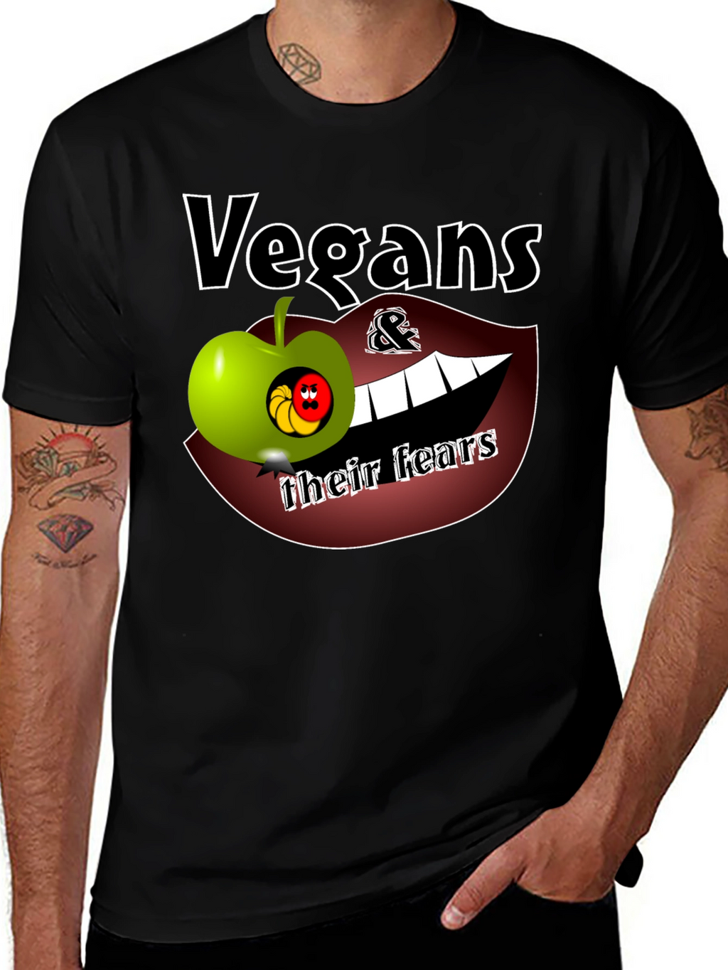 Vegans & Their Fears T-Shirt