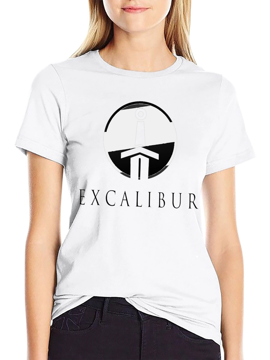 Excalibur Sword Graphic T-Shirt - Classic Legend