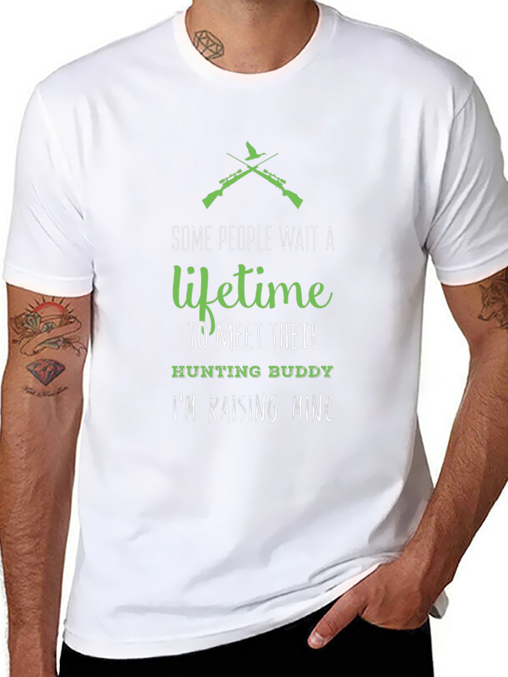 Hunting Buddy T-Shirt - Some People Wait a Lifetime