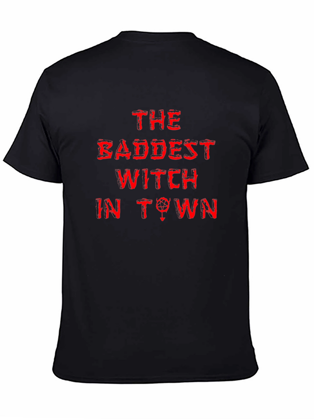 The Baddest Witch in Town Black Graphic Tee