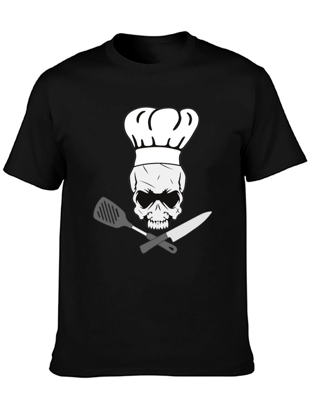 Chef Skull T-Shirt - Culinary Skeleton Tee