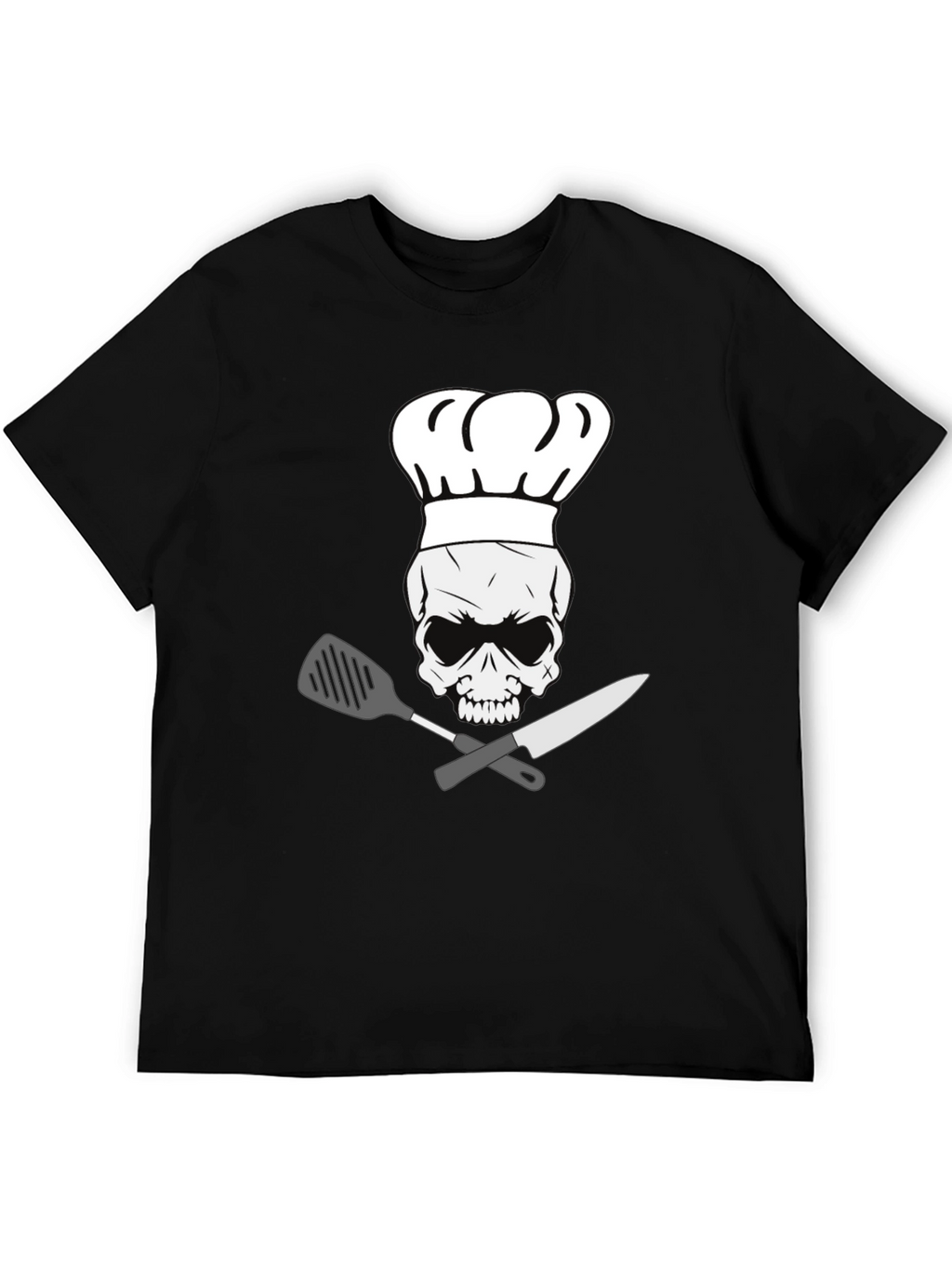 Chef Skull T-Shirt - Culinary Skeleton Tee