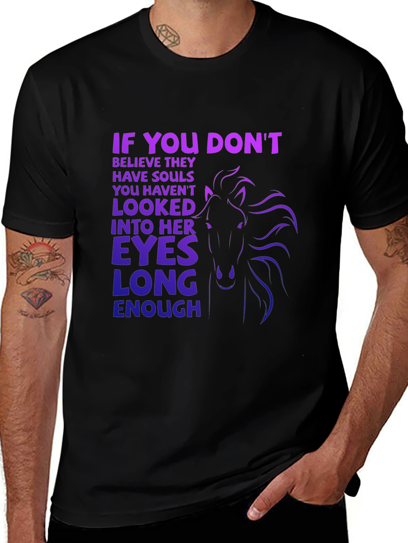 Horse Soul T-Shirt - If You Dont Design