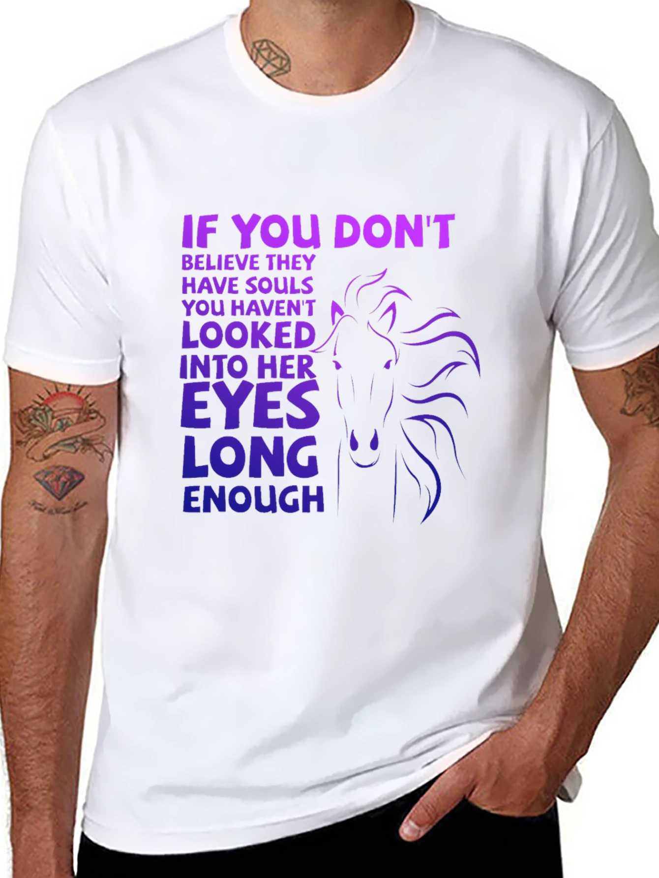 Horse Soul T-Shirt - If You Dont Design