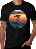 Antarctica Signpost Graphic Tee