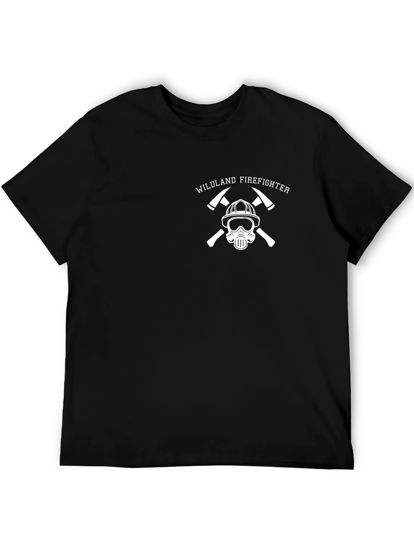 Wildland Firefighter Graphic T-Shirt - Black