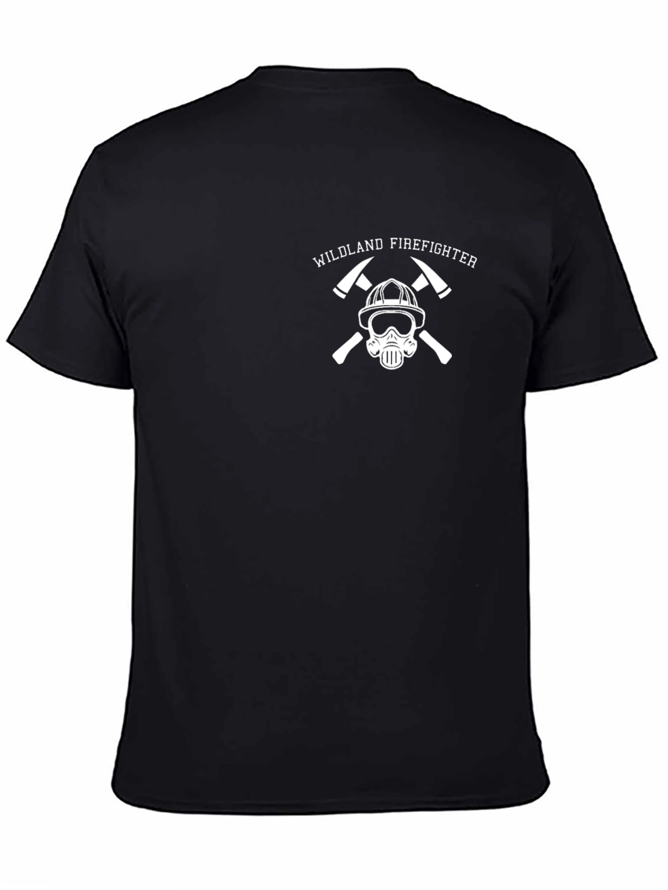 Wildland Firefighter Graphic T-Shirt - Black