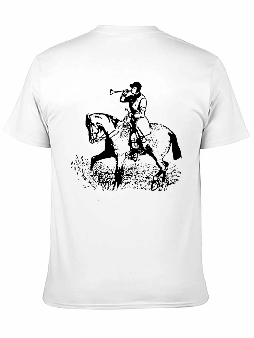 Equestrian Hunt T-Shirt - Black