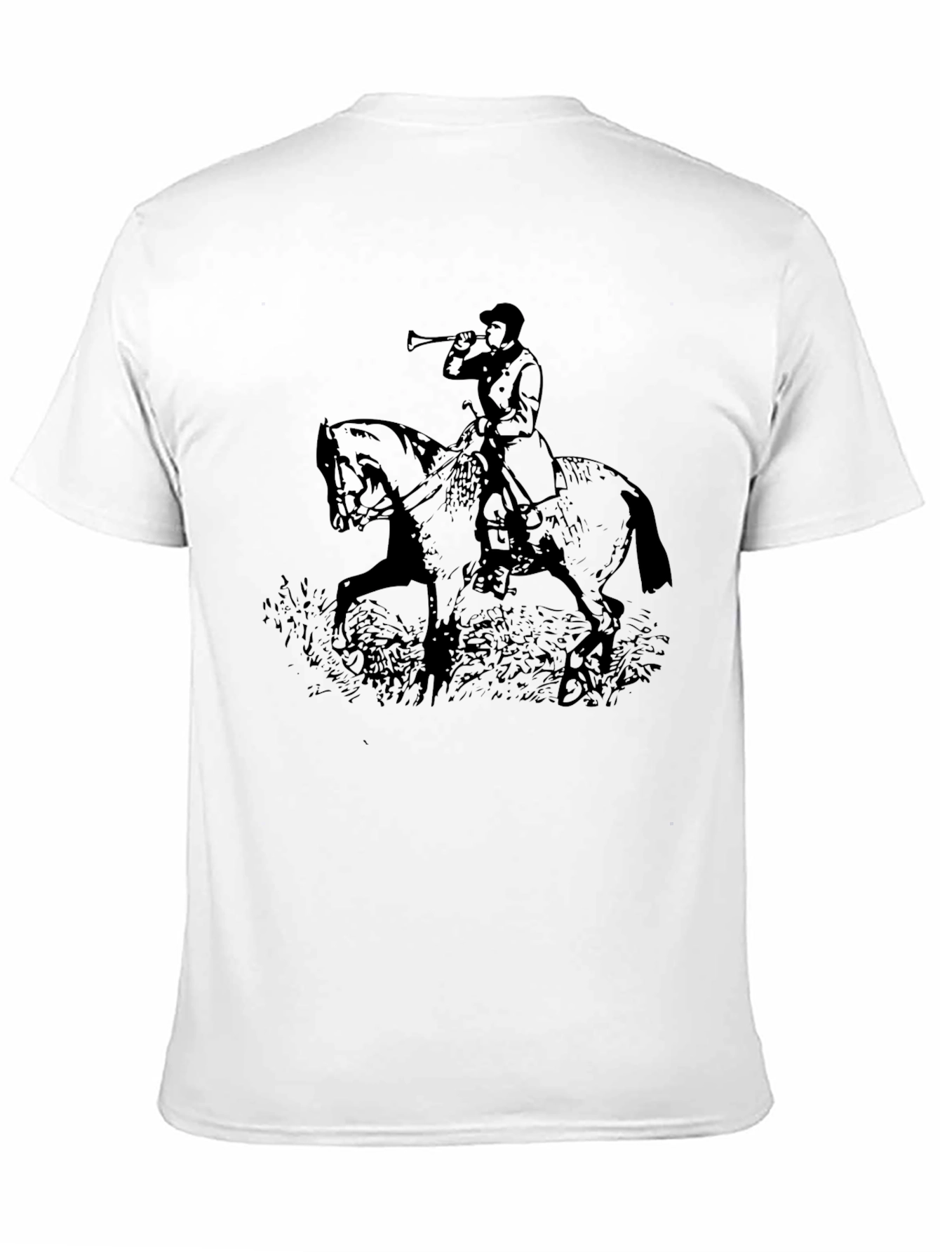 Equestrian Hunt T-Shirt - Black