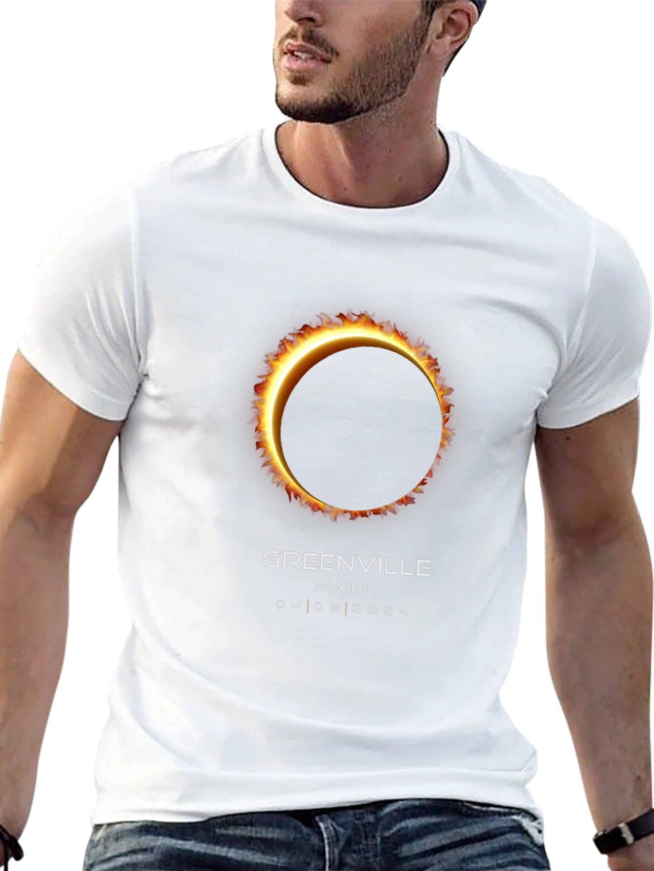 Greenville Maine Eclipse 2024 T-Shirt