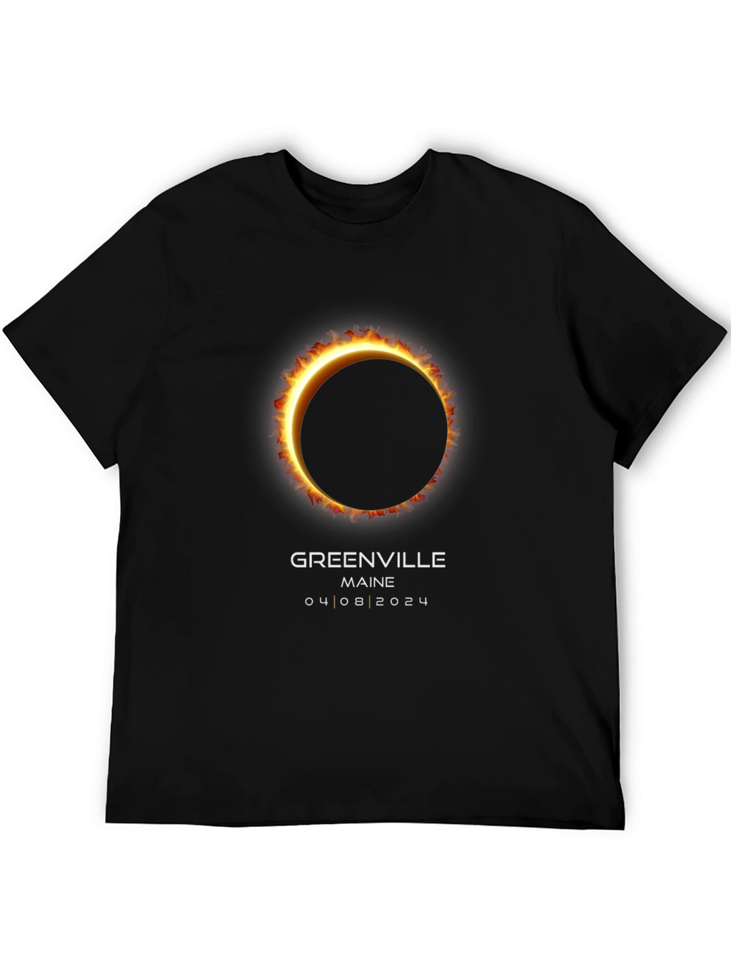 Greenville Maine Eclipse 2024 T-Shirt