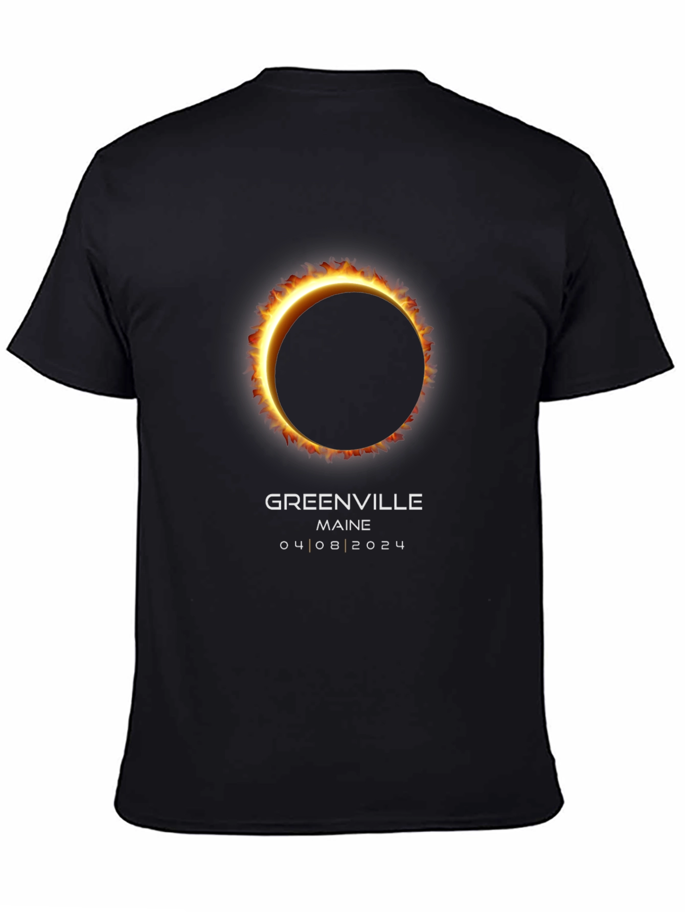 Greenville Maine Eclipse 2024 T-Shirt