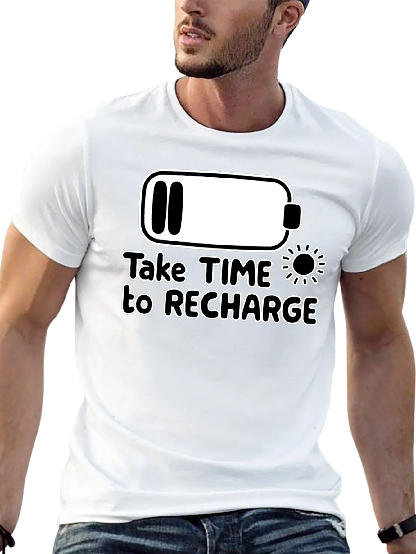 Recharge T-Shirt: Relax & Renew