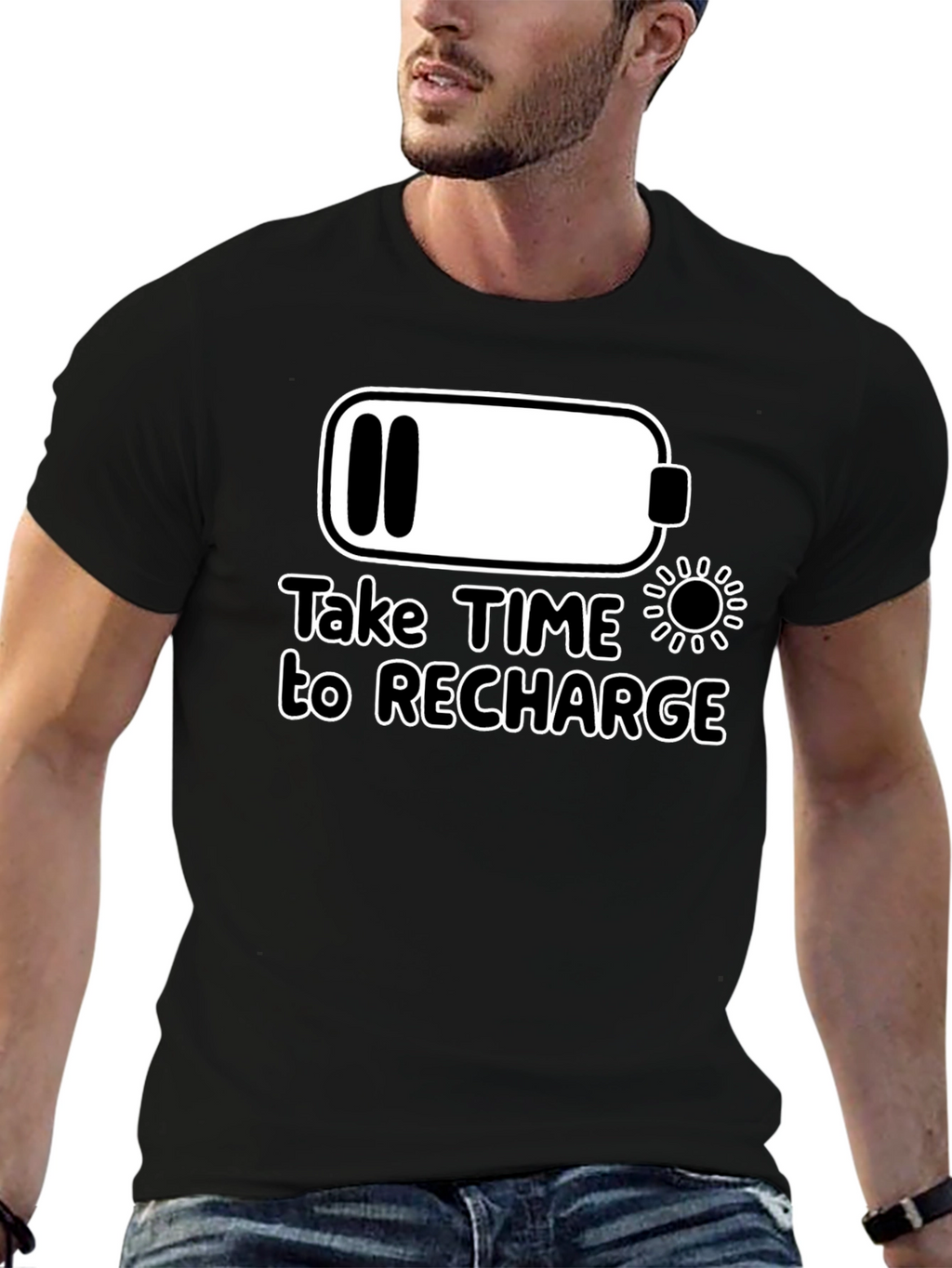 Recharge T-Shirt: Relax & Renew