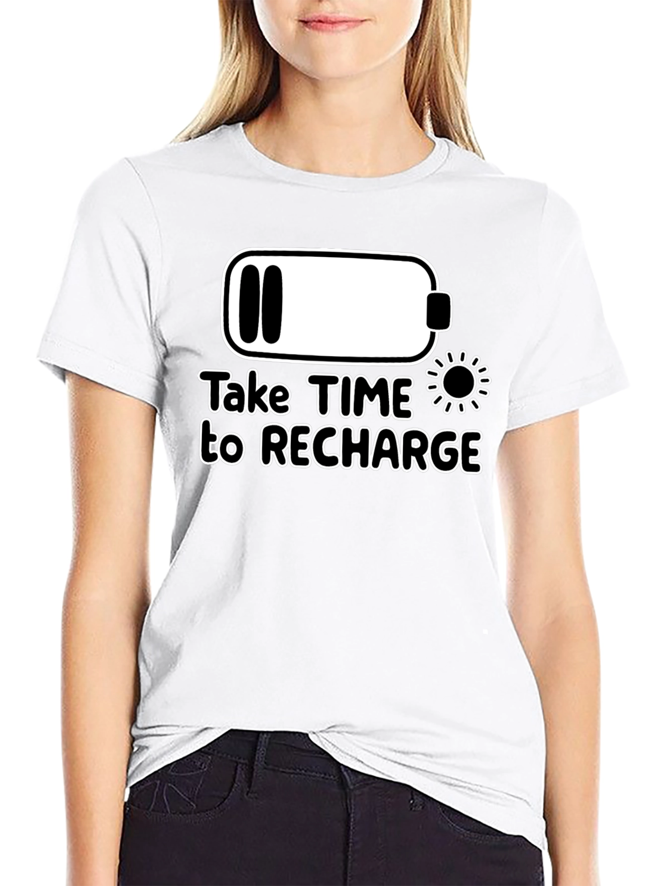 Recharge T-Shirt: Relax & Renew