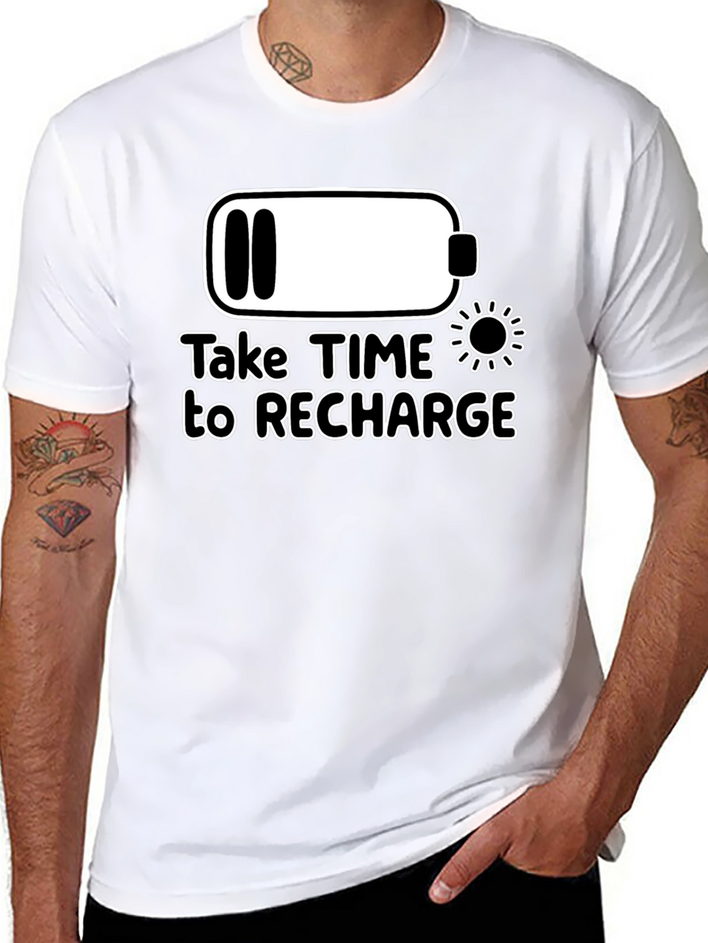 Recharge T-Shirt: Relax & Renew