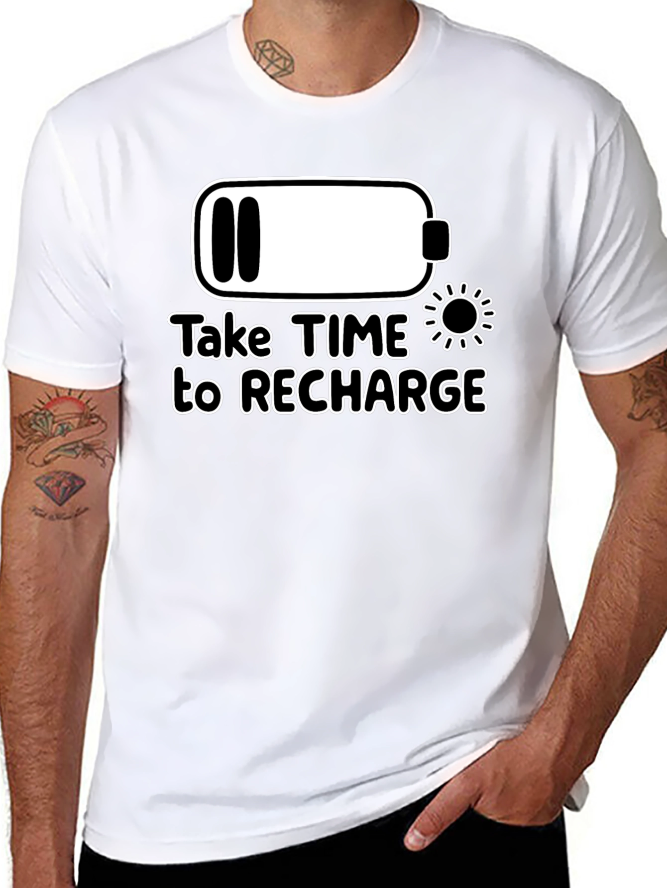 Recharge T-Shirt: Relax & Renew