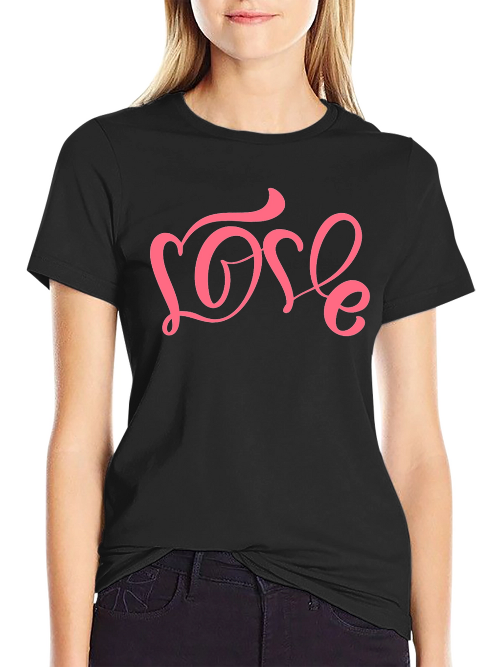 Love Graphic Tee - Black