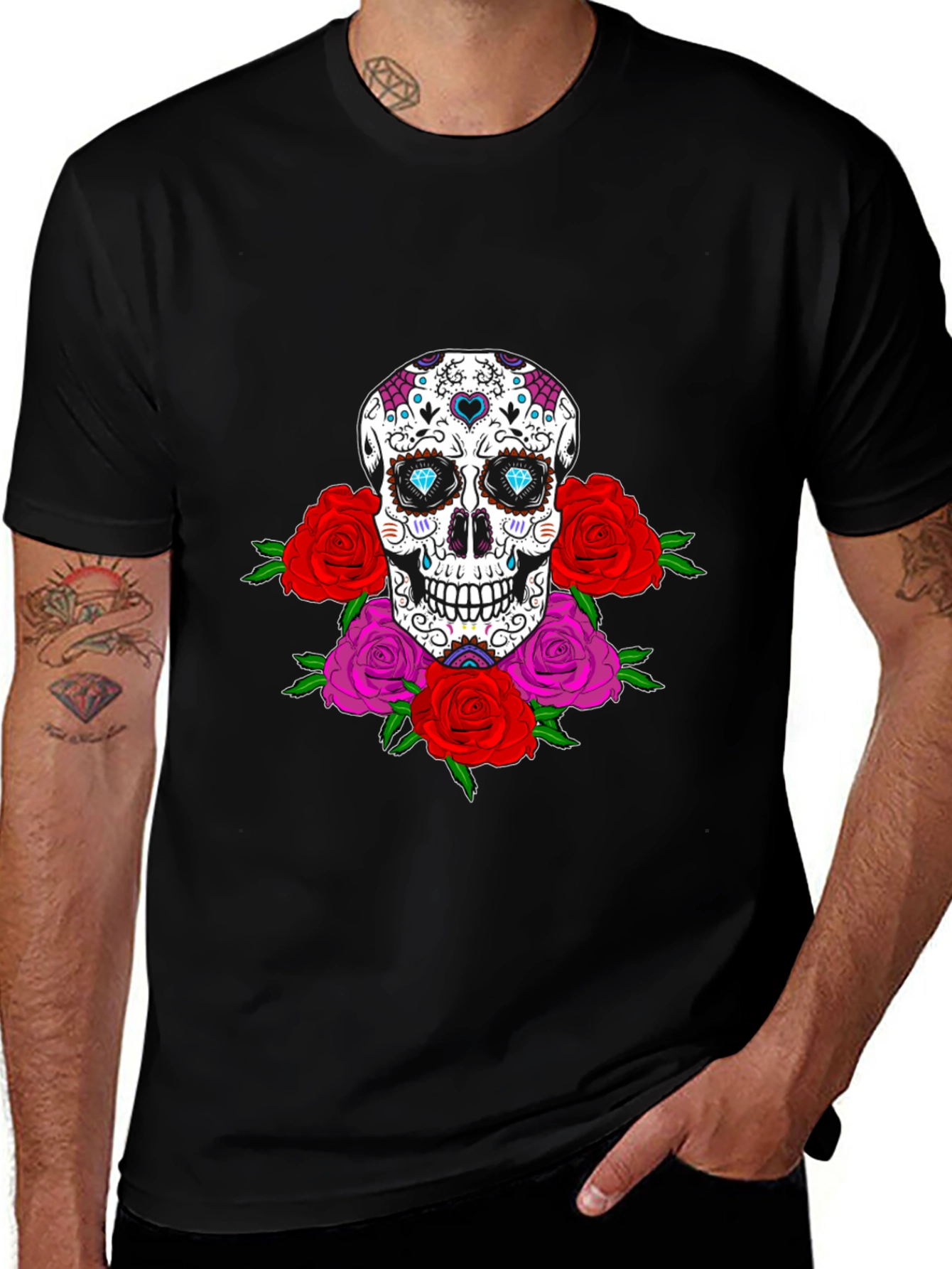 Day of the Dead Skull T-Shirt