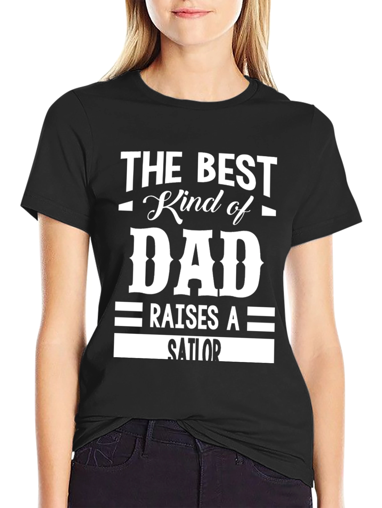 Best Kind of Dad Sailor Graphic T-Shirt