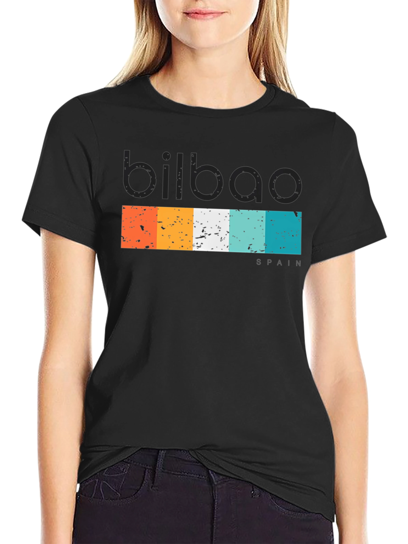 Bilbao Spain Graphic Tee - Retro Style T-Shirt