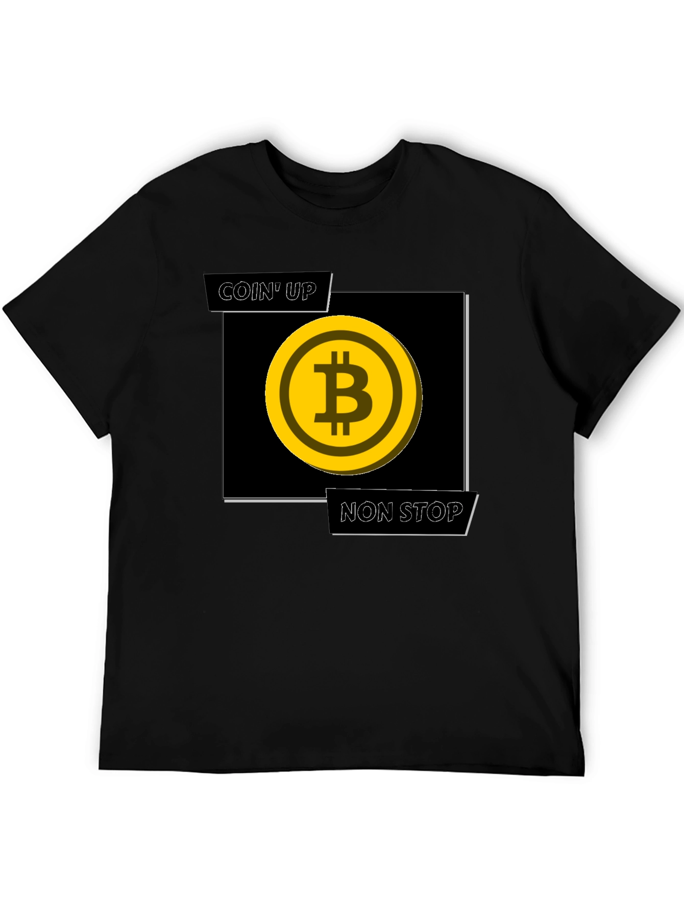 Coin Up Non Stop Bitcoin T-Shirt