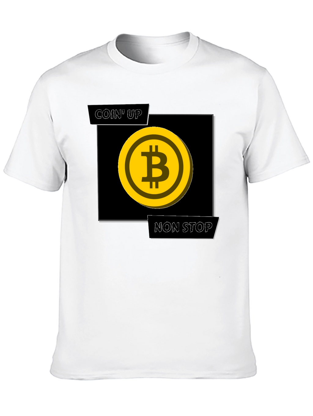 Coin Up Non Stop Bitcoin T-Shirt