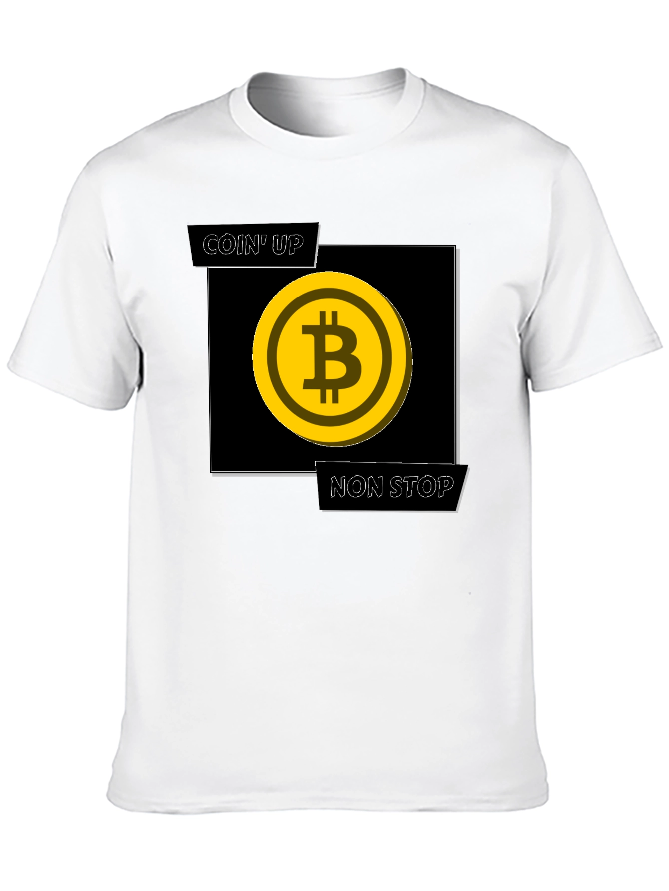 Coin Up Non Stop Bitcoin T-Shirt
