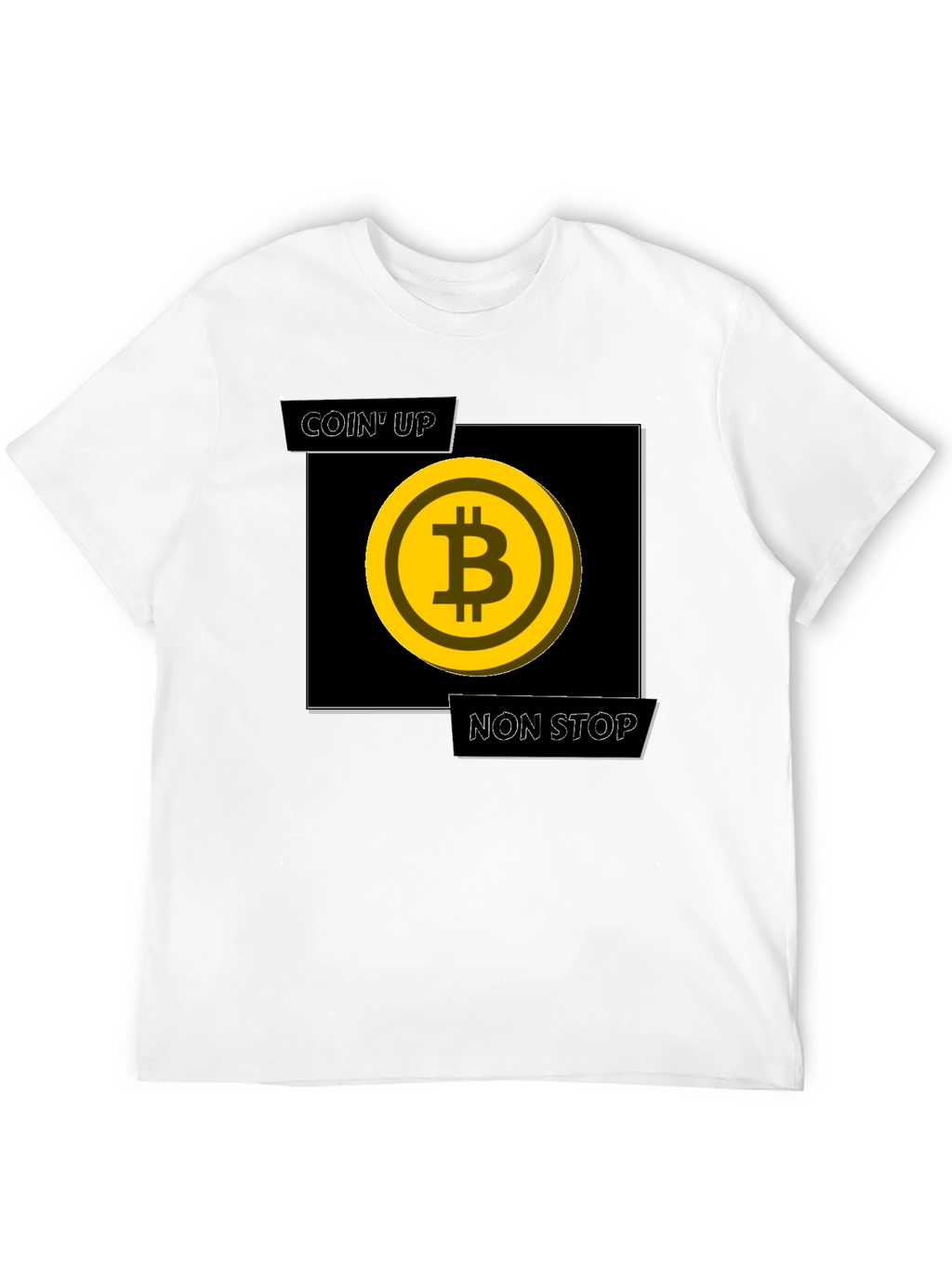 Coin Up Non Stop Bitcoin T-Shirt