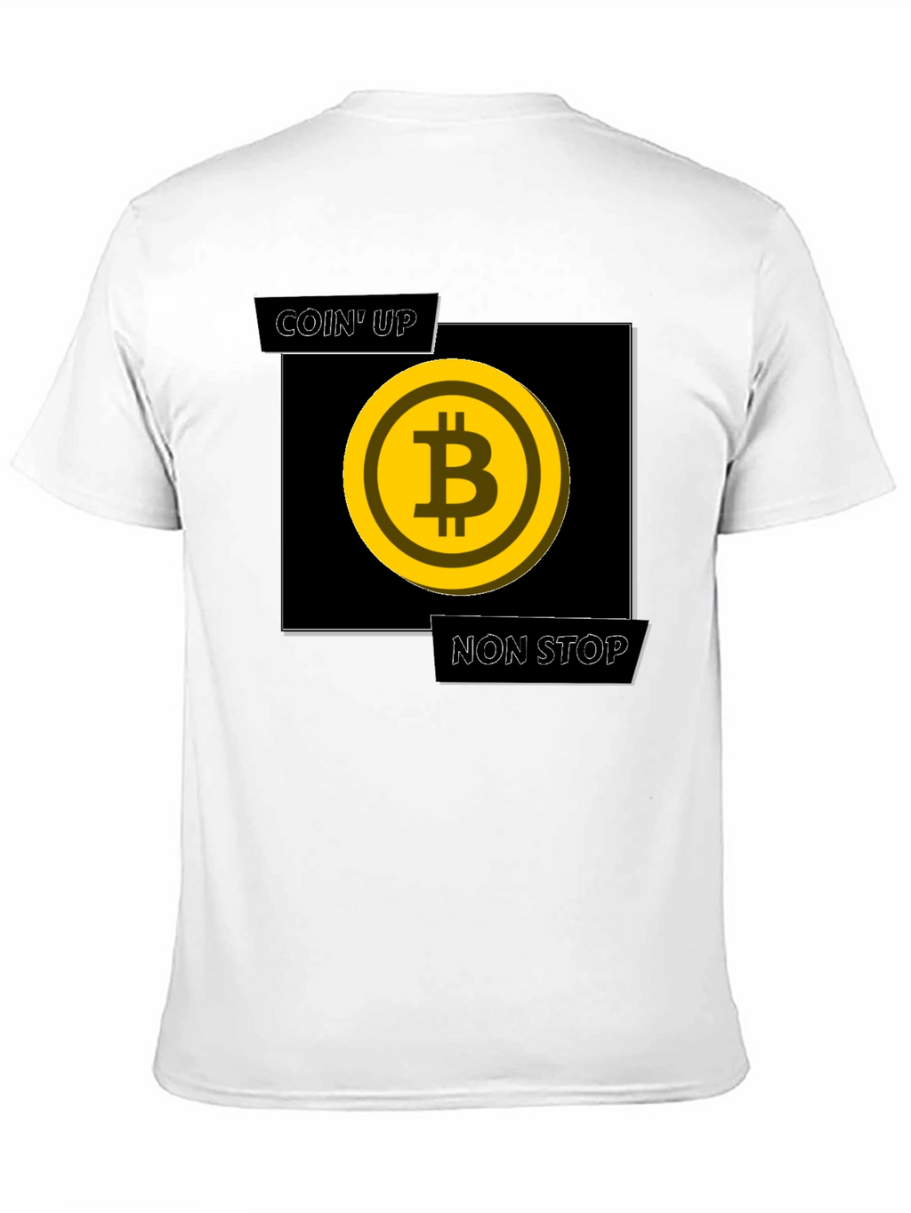 Coin Up Non Stop Bitcoin T-Shirt