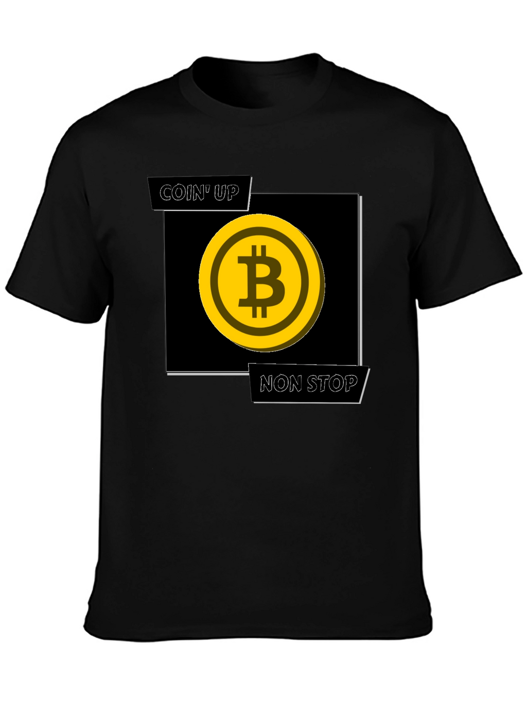 Coin Up Non Stop Bitcoin T-Shirt