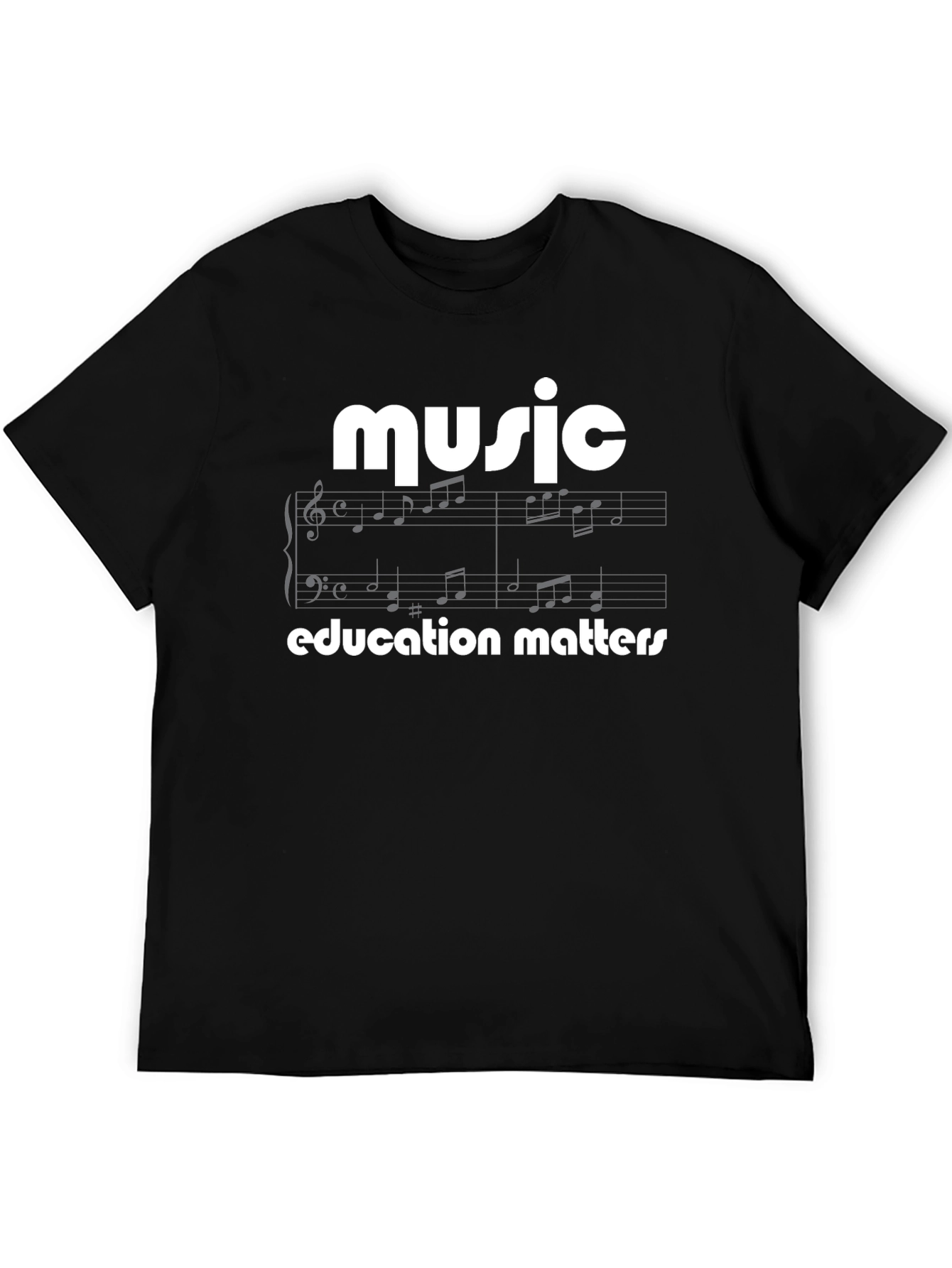 Music Education Matters Black T-Shirt