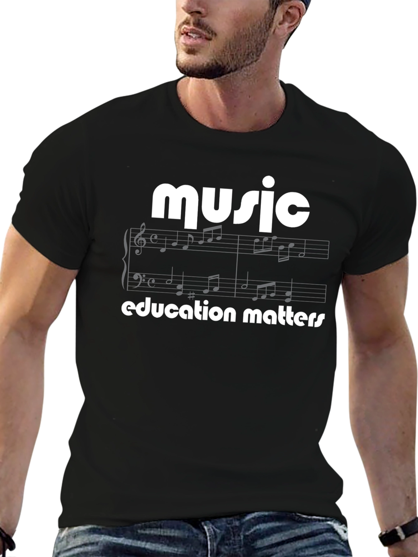 Music Education Matters Black T-Shirt