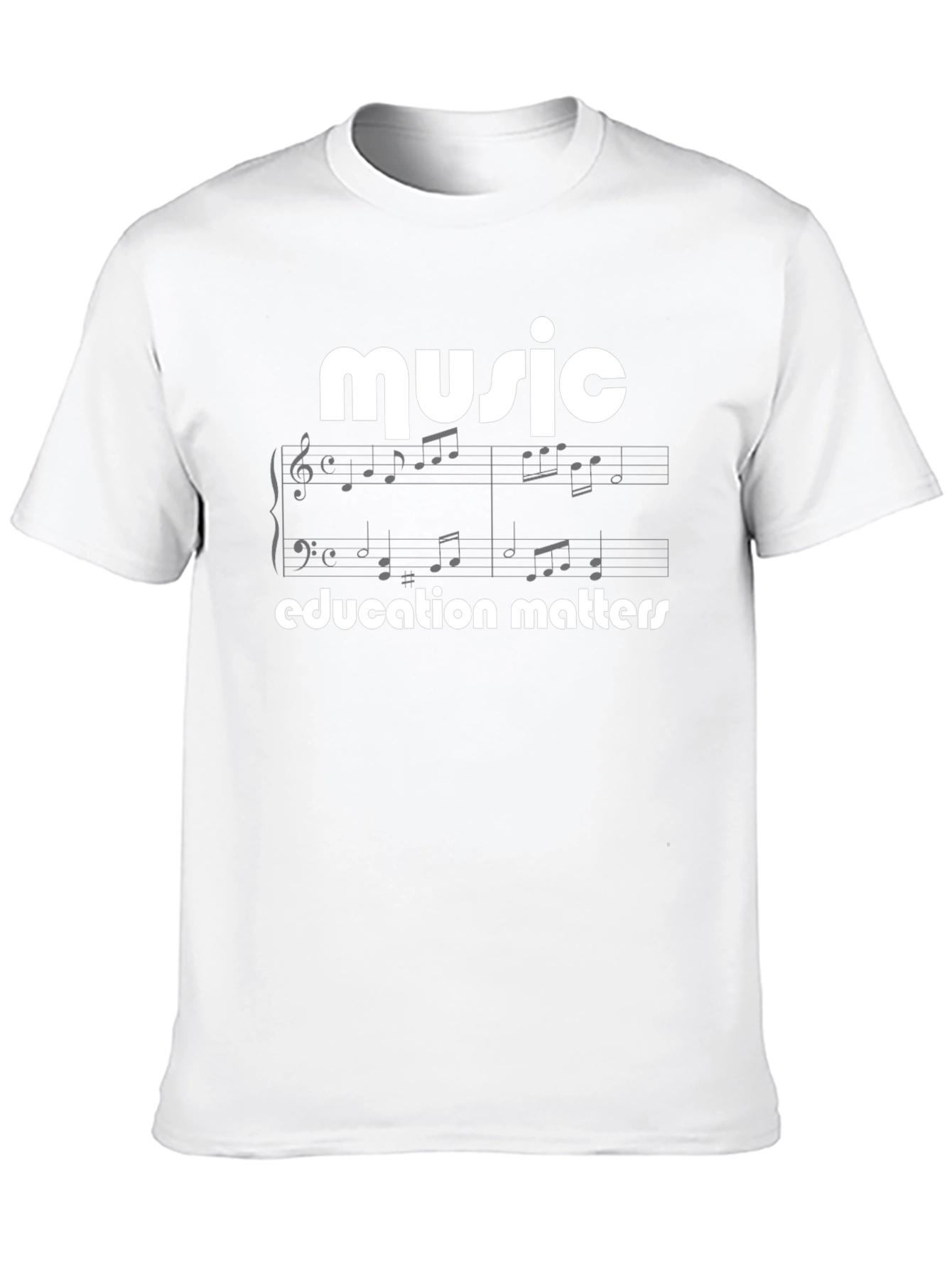 Music Education Matters Black T-Shirt