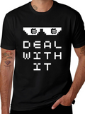 Deal With It Pixel Sunglasses T-Shirt