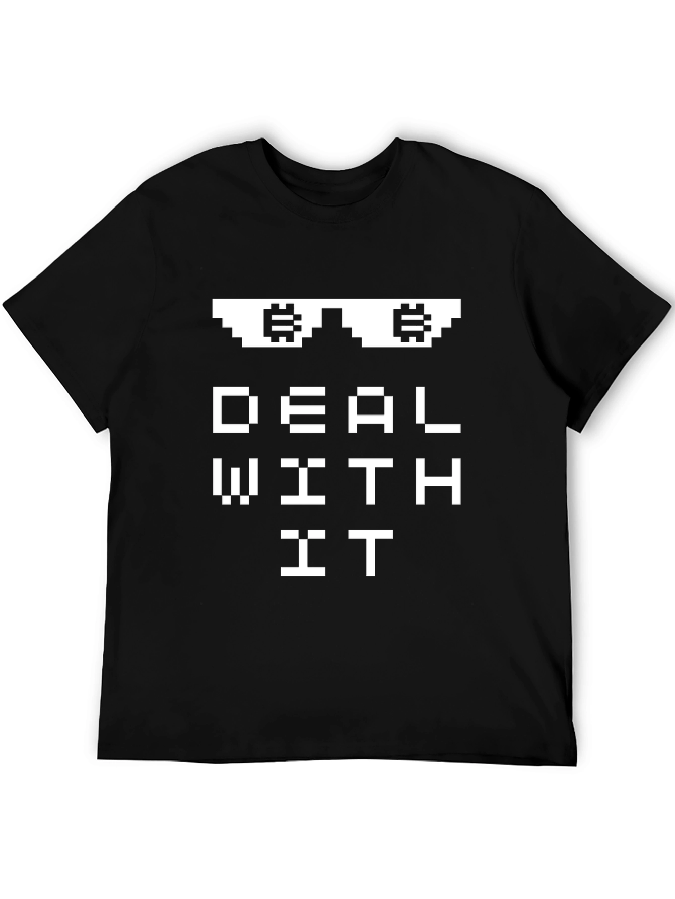 Deal With It Pixel Sunglasses T-Shirt