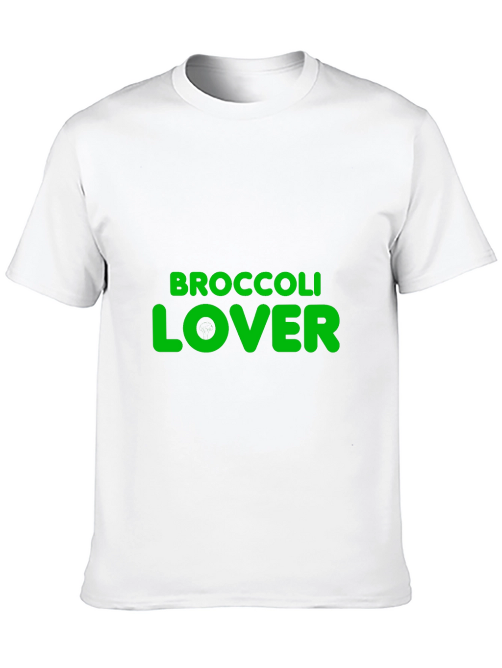 Broccoli Lover Graphic T-Shirt - Black