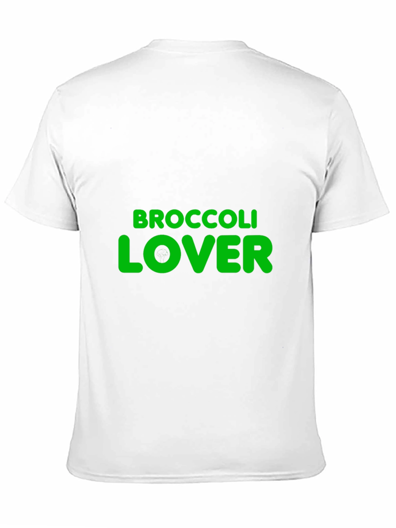 Broccoli Lover Graphic T-Shirt - Black
