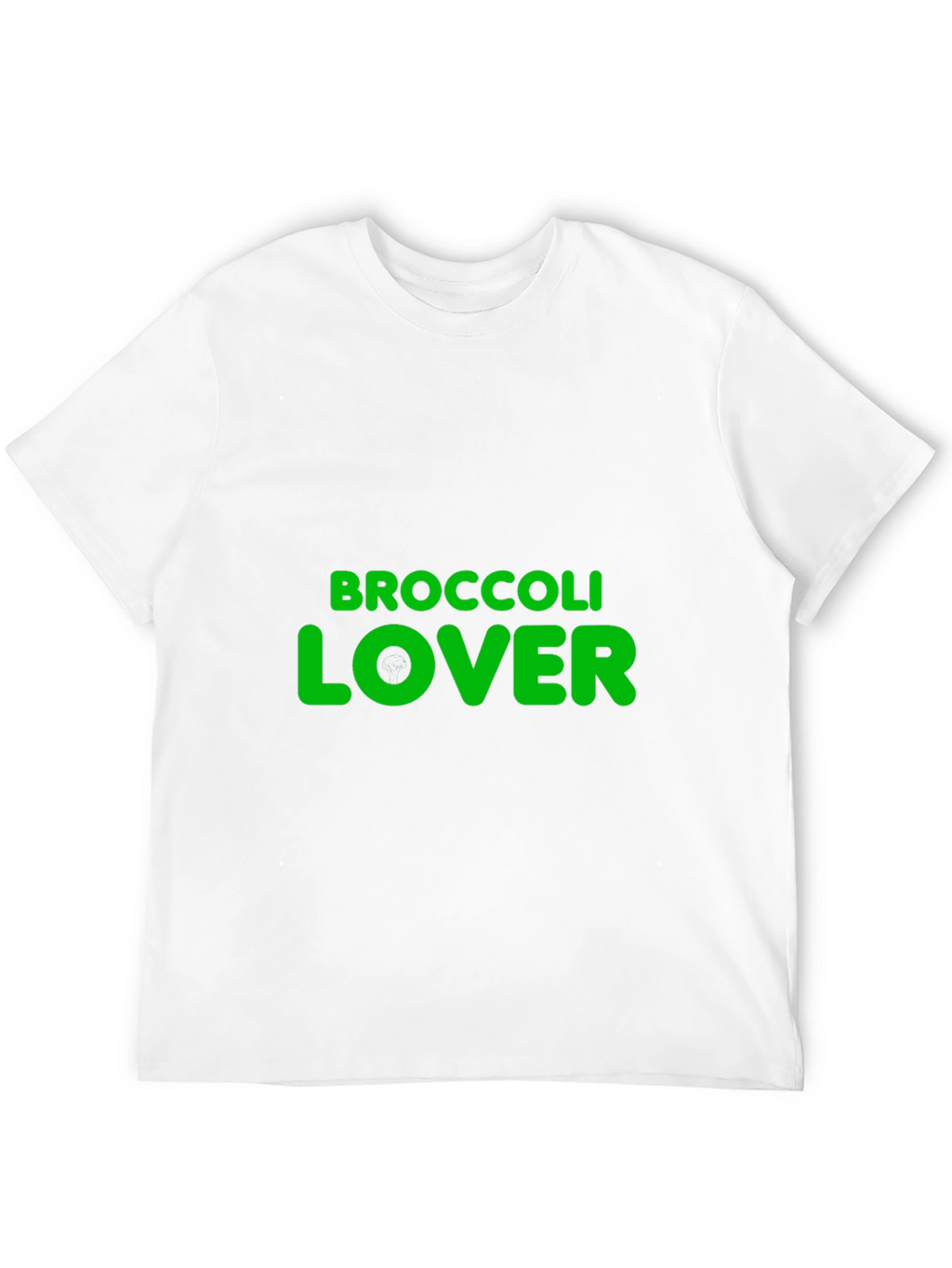 Broccoli Lover Graphic T-Shirt - Black