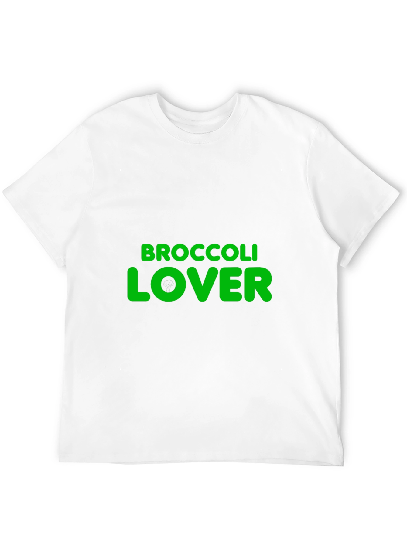 Broccoli Lover Graphic T-Shirt - Black