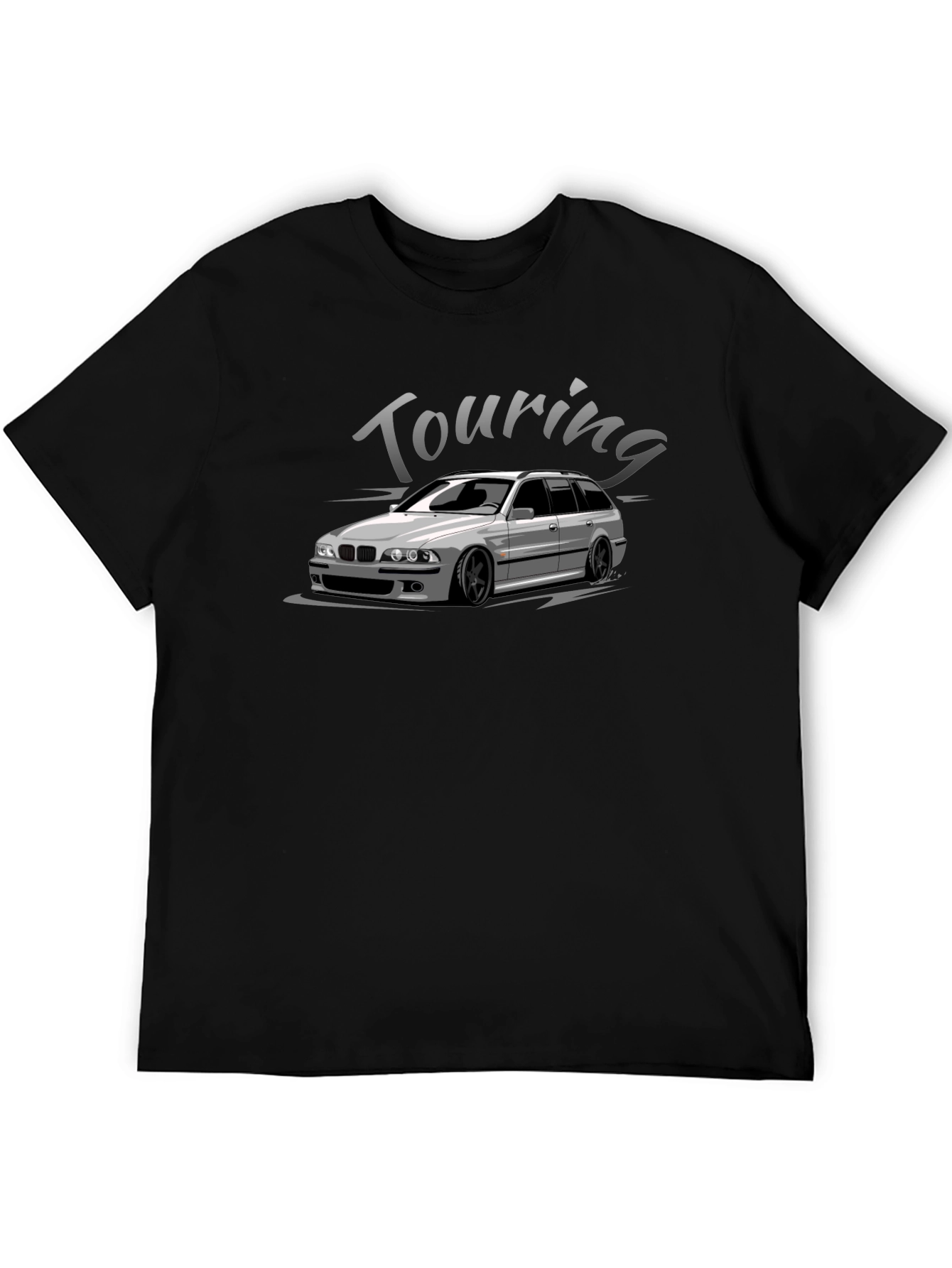 Touring Car Graphic T-Shirt - Black