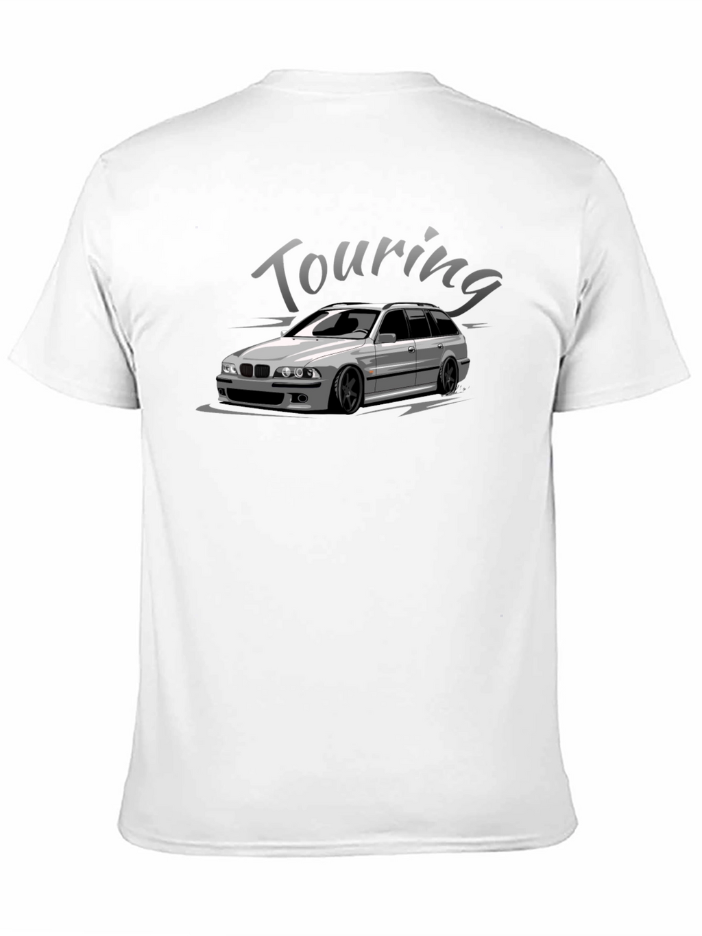 Touring Car Graphic T-Shirt - Black