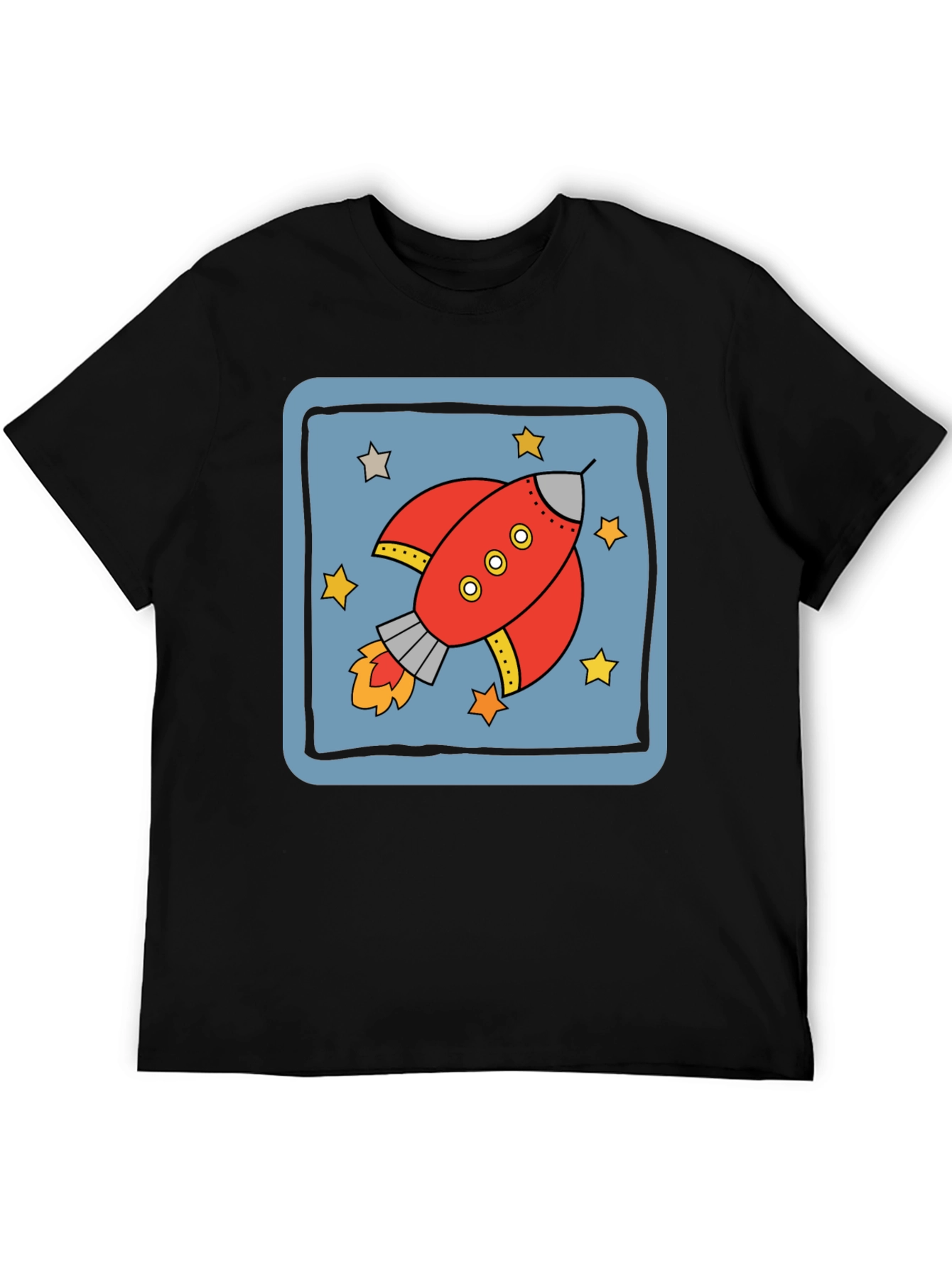 Retro Rocket T-Shirt - Space Adventure Design