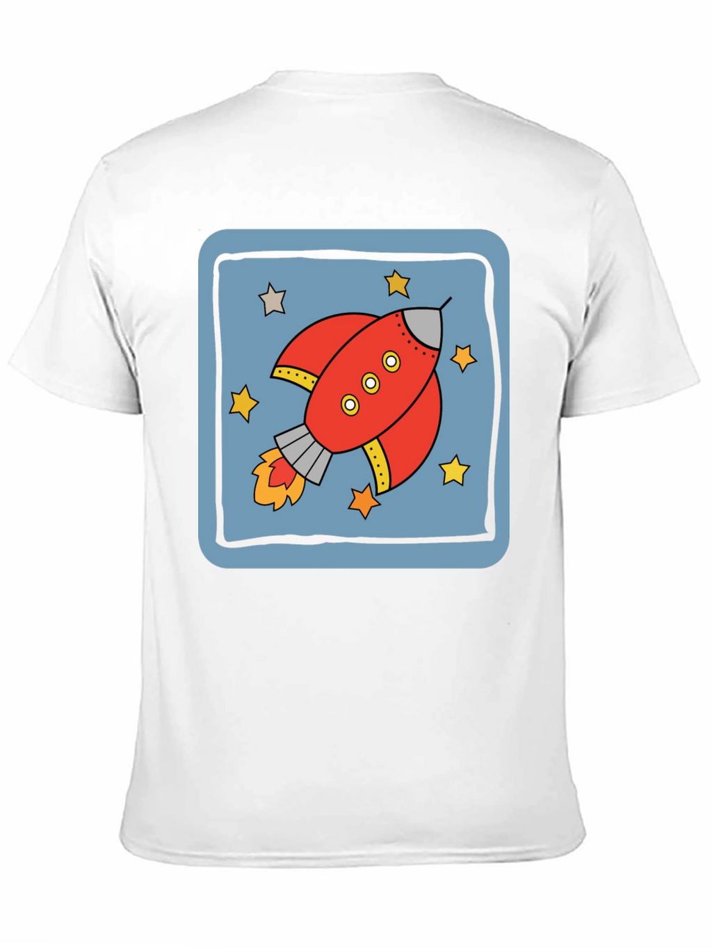Retro Rocket T-Shirt - Space Adventure Design